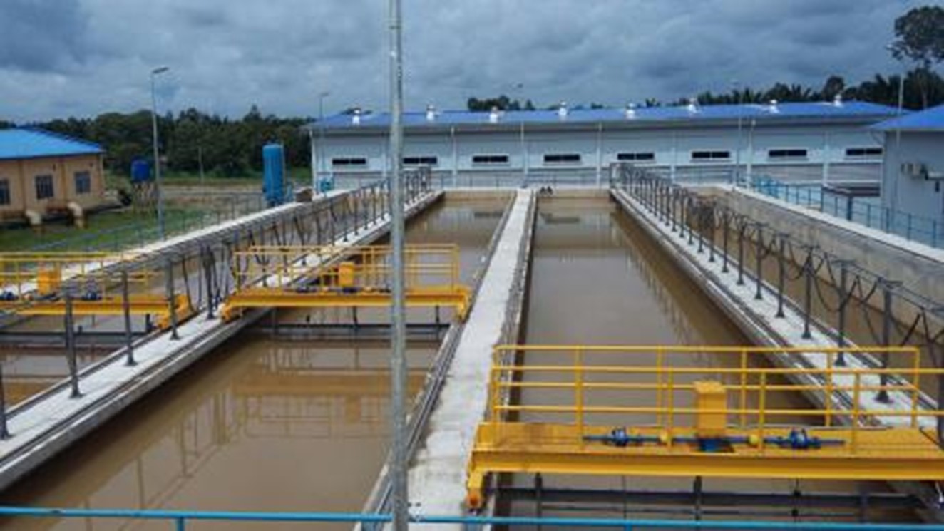 Pre Sedimatation Tank, Tingkas, Mukah